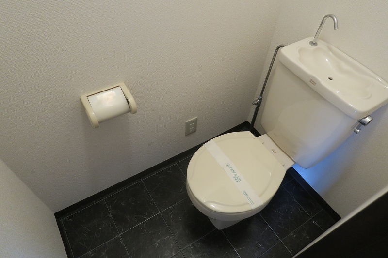 西武多摩川線 多磨駅 徒歩7分 2階建 築37年のトイレ写真