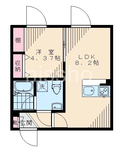 Reaf西荻北の間取り写真