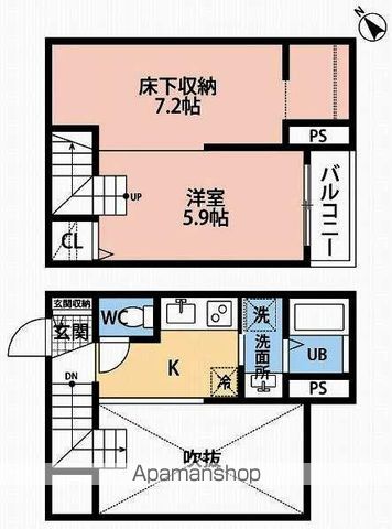ホワイトプラム井尻の間取り写真