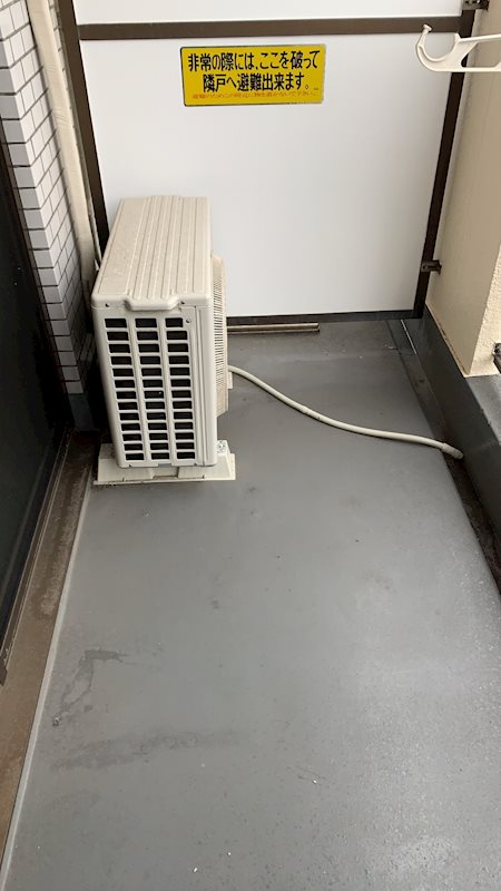 バルコニー　310号室参考