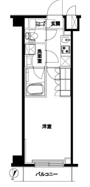 ルーブル北嶺町の間取り写真