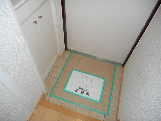 玄関　明るい玄関です