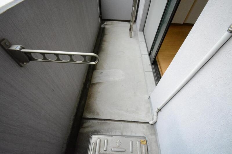 バルコニー　広々しています