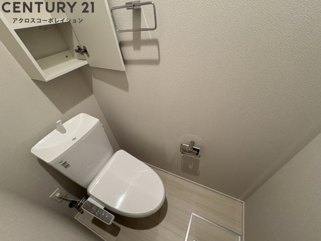 トイレ　ゆったり落ち着けるトイレです