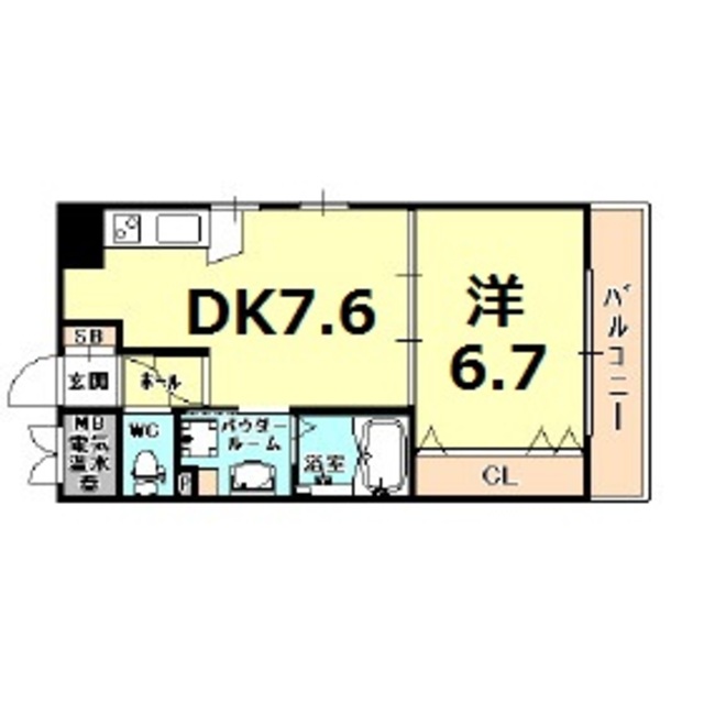 シーズン神戸新長田の間取り写真