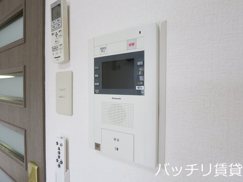 セキュリティ　画像は別号室の為、現況優先です。