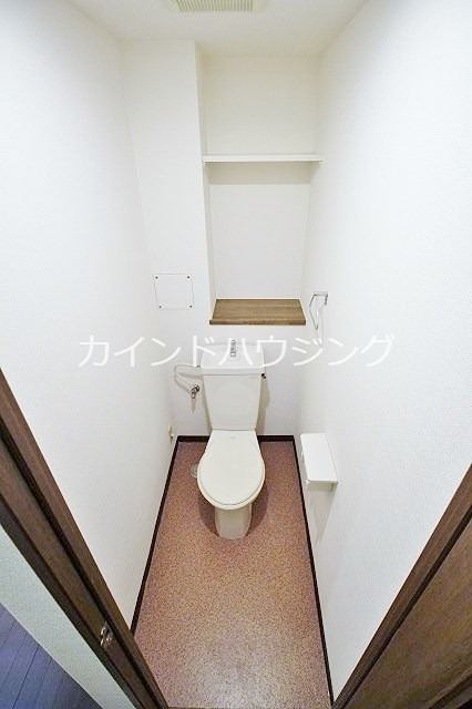 南港ポートタウン線 平林駅 徒歩5分 14階建 築32年のトイレ写真