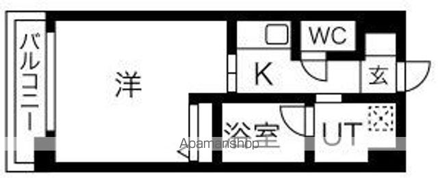 ＪＲ鹿児島本線 吉塚駅 徒歩2分 8階建 築19年の間取り写真