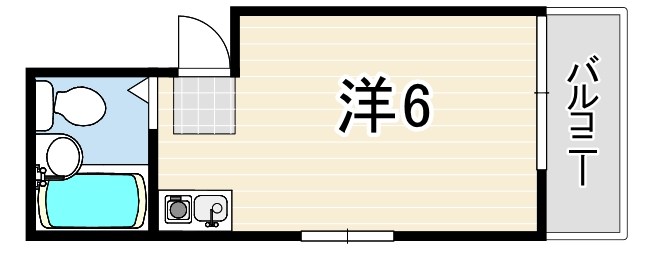 甲南本山コーポラスの間取り写真