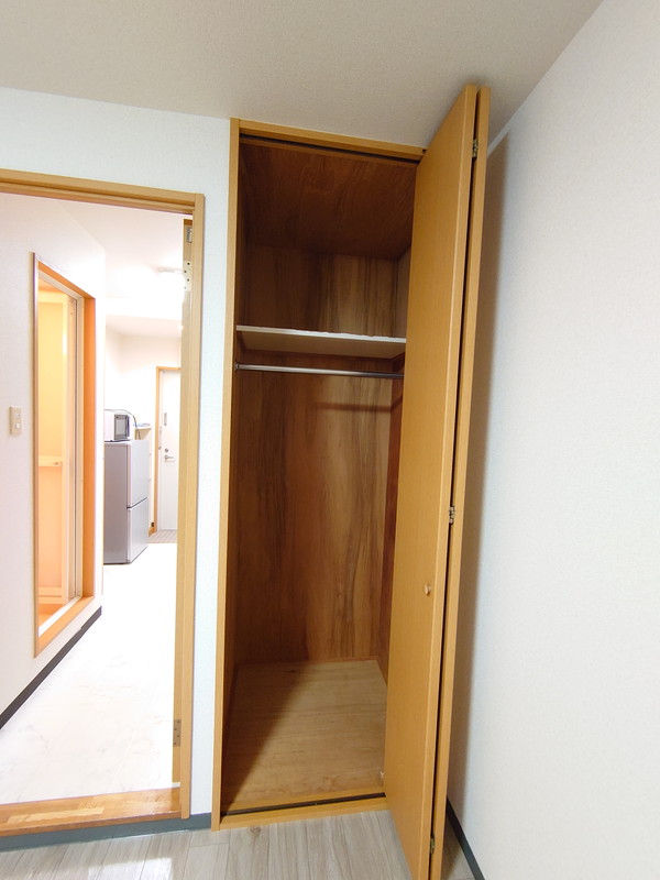 収納　クローゼットタイプの収納です