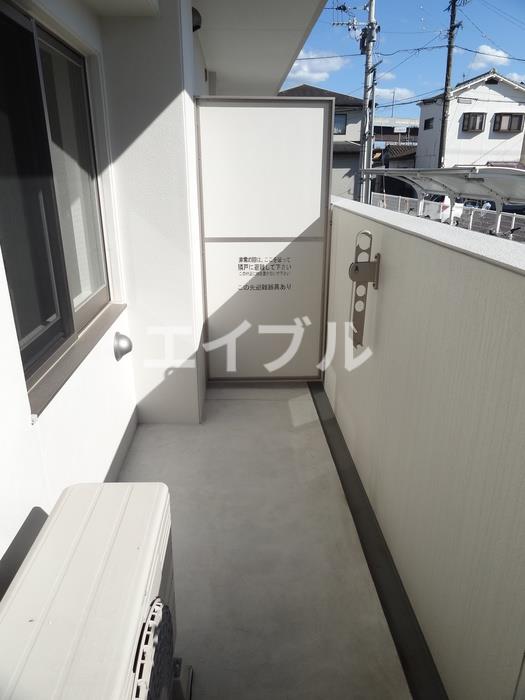 バルコニー　別のお部屋の写真です。