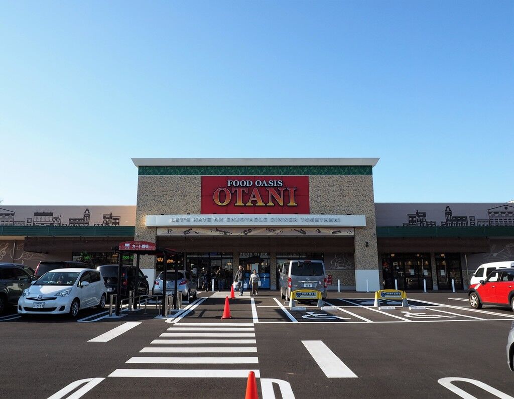 スーパー　フードオアシスOTANI一の沢店（スーパー）まで550m