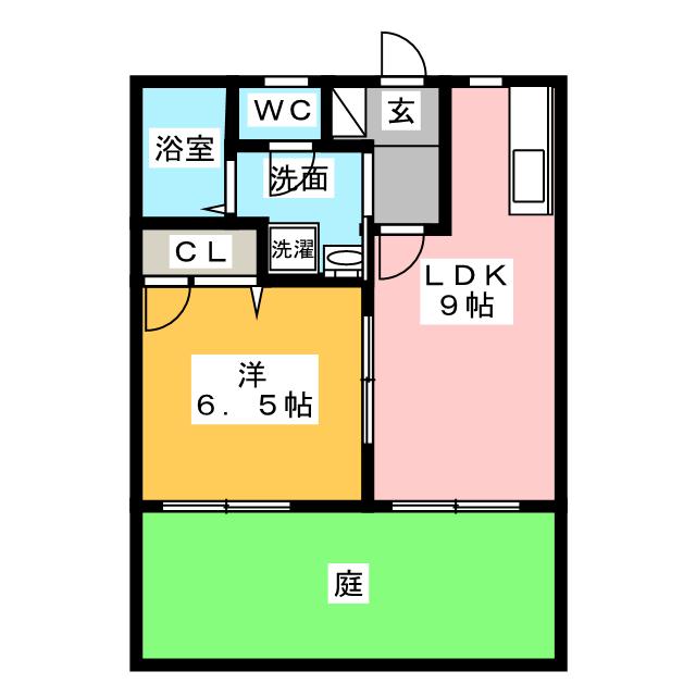 グローリーハイツの間取り