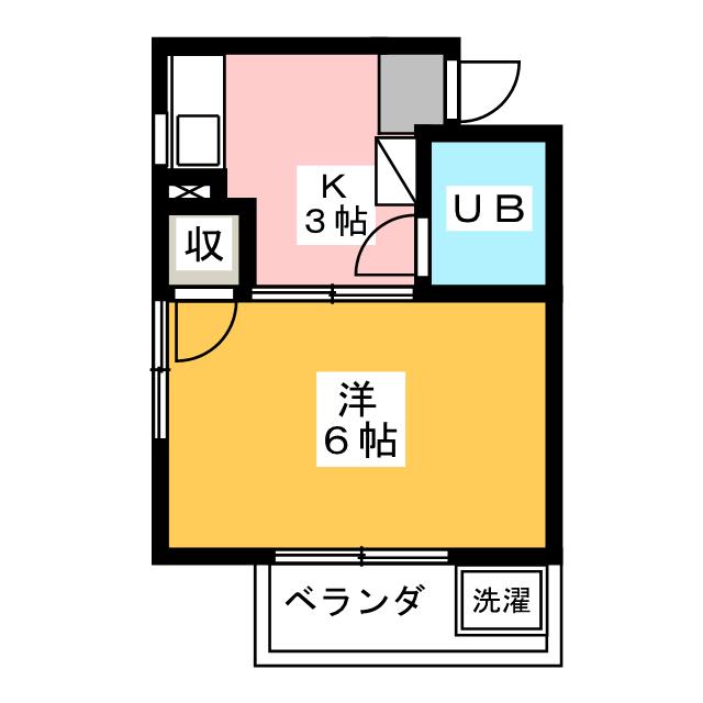 ベルメゾンの間取り