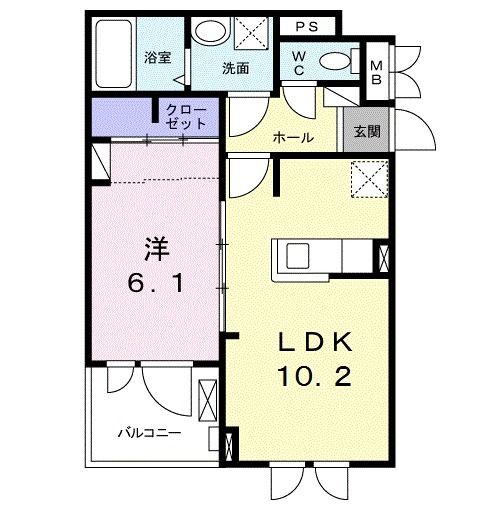 カメリアの間取り