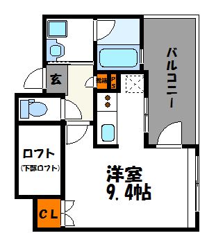 アクタス大手門IIの間取り