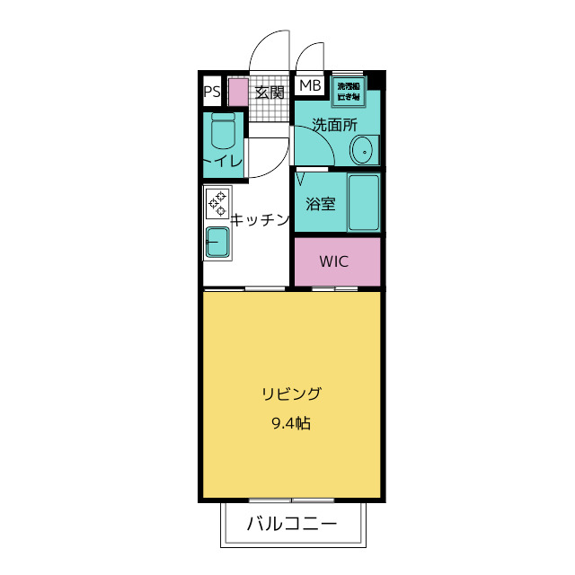 ファースト松本の間取り