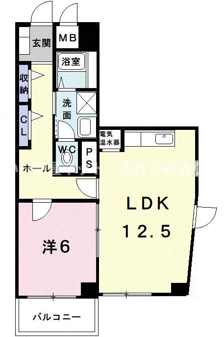 マルベル宇多津の間取り