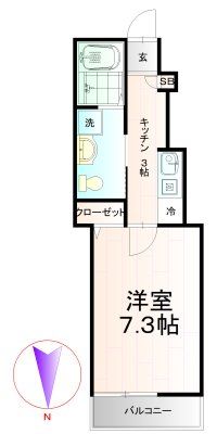 ミリアビタ北小岩の間取り