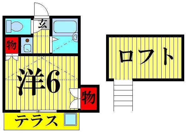 コアプラス草加吉町第1の間取り