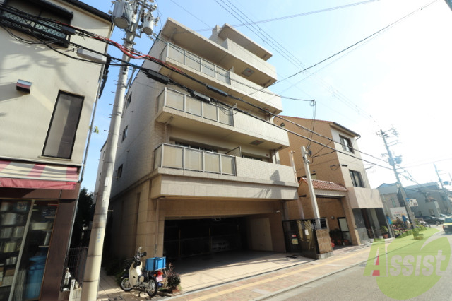 芦屋市茶屋之町のマンションの建物外観