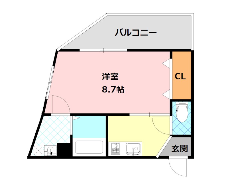 【矢島ビルの間取り】