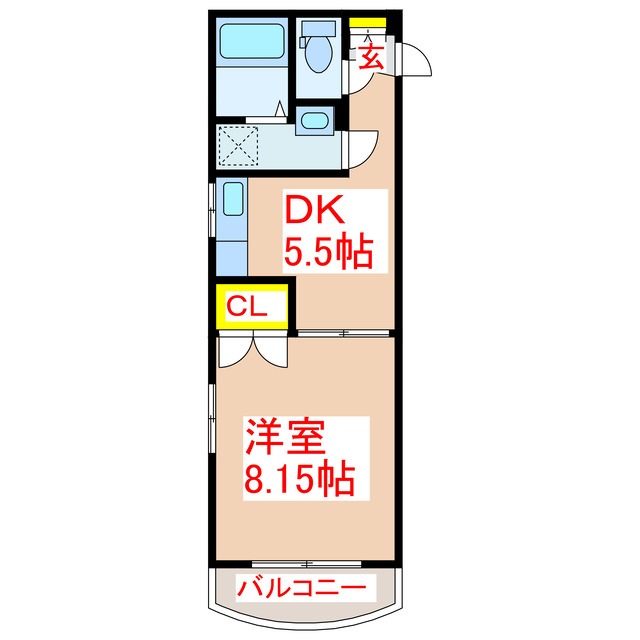 サン・ブルーの間取り