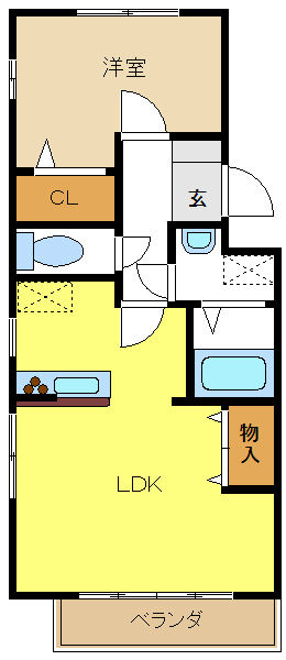 さくらハウスの間取り