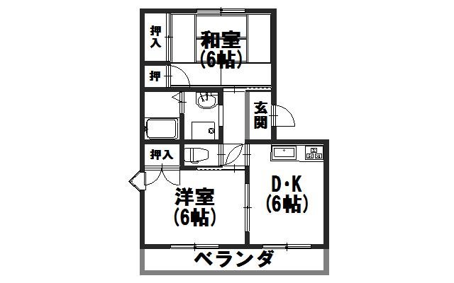 プチメゾンの間取り