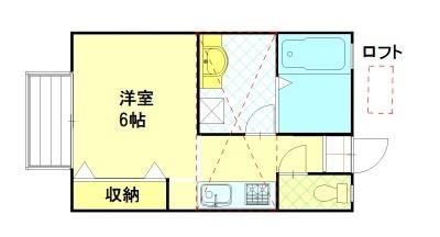 コーポ第２みづほの間取り