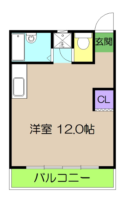 フィール高須（学生プラン）の間取り