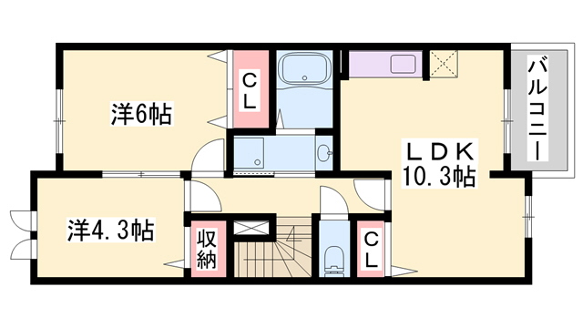 プリムローズの間取り