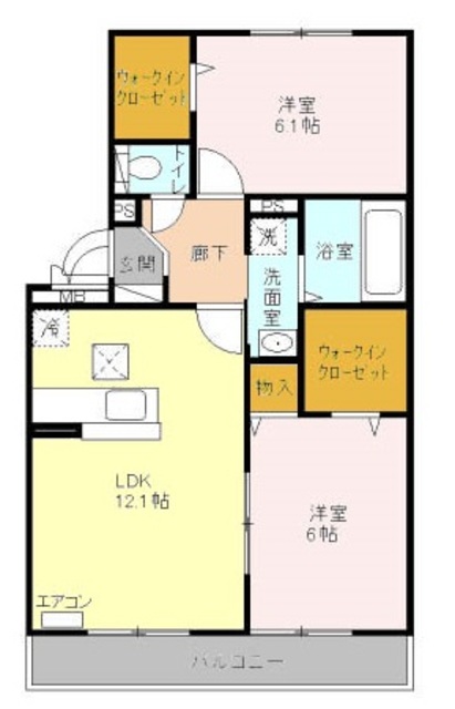 グランドソレイユ（川越）の間取り