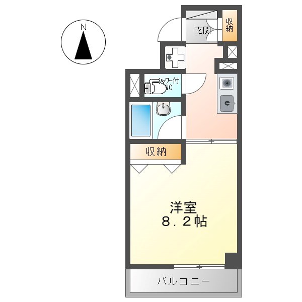 ローズマンションの間取り