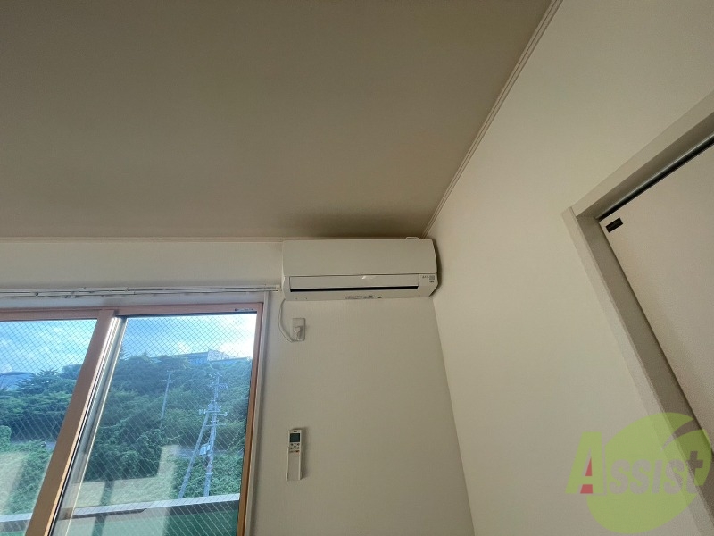 その他設備　エアコンが付いているので夏も冬も快適ですね～