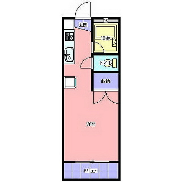 パークハイツ・サンライズＡ棟の間取り