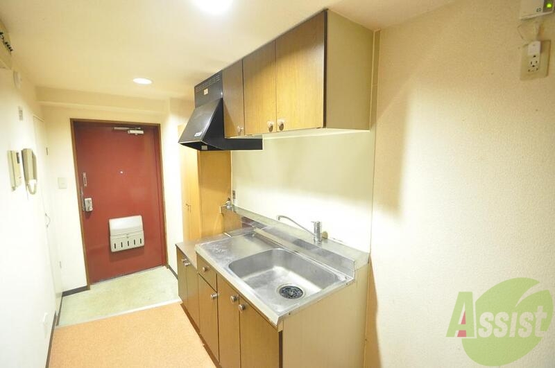 キッチン　お料理好きに嬉しいガスキッチン、使い勝手もよく収納もバッチリ