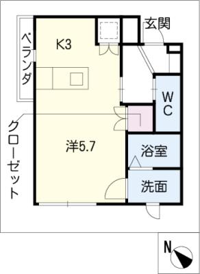 プランドール平針の間取り