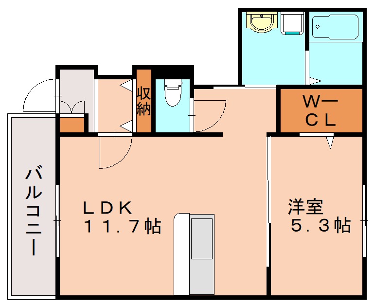 House庄の間取り