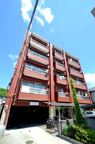 広島市西区己斐本町のマンションの建物外観