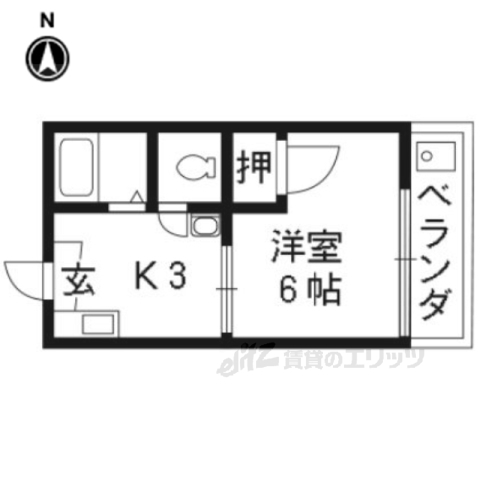 サニーコーポ岡崎の間取り