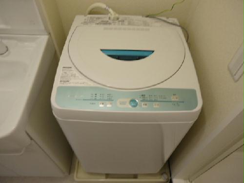 その他　室内に洗濯機置場があります♪