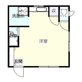 本田町ハイツの間取り