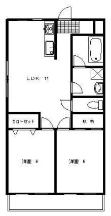 シャレーヴァンテアンの間取り