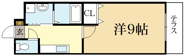 【カノン修学院の間取り】