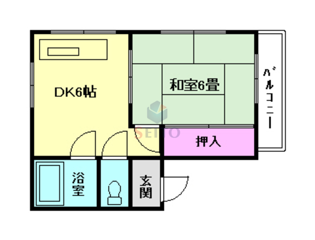 スプリングコートの間取り