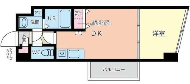 リッツ霧ヶ丘の間取り