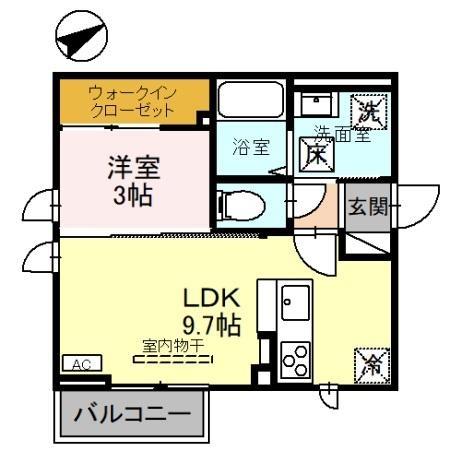 イル　ハリスの間取り