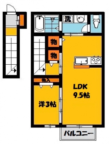 【アルヴィータの間取り】