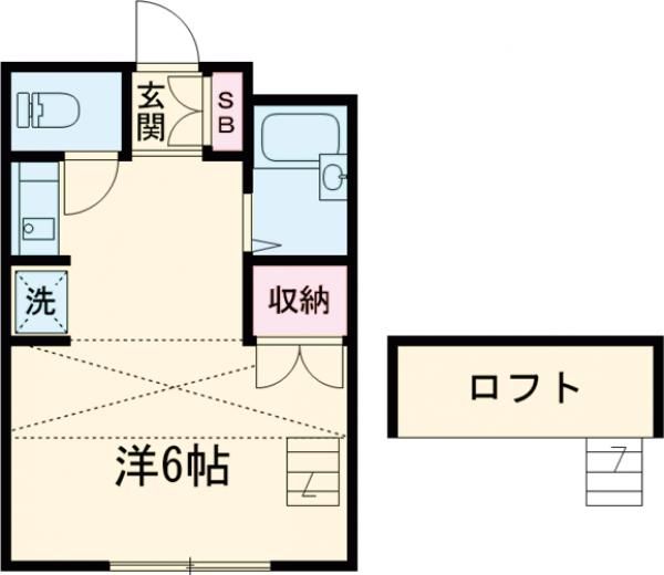 あねっくす弐番館の間取り